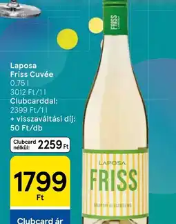Tesco Laposa Friss Cuvée ajánlat