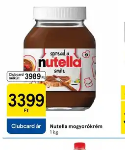 Tesco Nutella mogyorkrém ajánlat