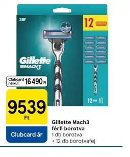 Tesco Gillette Mach3 férfi borotva ajánlat