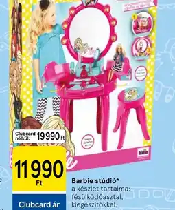 Tesco Barbie stúdi ajánlat