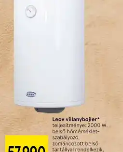 Tesco Leov villanybojler ajánlat