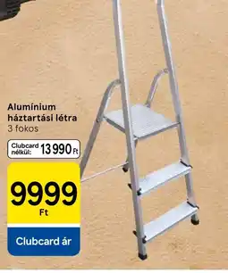 Tesco Alumínium háztartási létra ajánlat