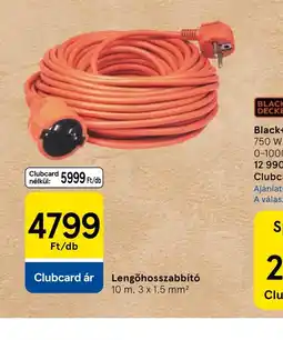Tesco Lengőhosszabbít ajánlat