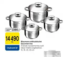 Tesco Blaumann edénykészlet ajánlat
