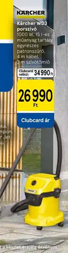 Tesco K Ajánlatunk 2025.09.11.-2025. 09. 24. között a készlet erejéig érvényes.rcher WD3 porszív ajánlat