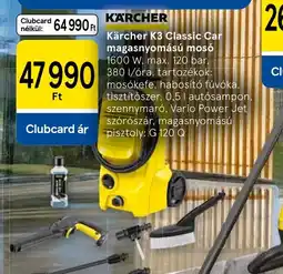 Tesco Kärcher K3 Classic Car magasnyomású mos ajánlat
