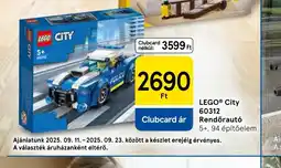 Tesco Lego City 60312 Rendőraut ajánlat
