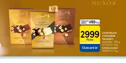 Tesco Lindt Nuxor csokoládé desszert ajánlat
