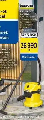 Tesco Kärcher WD3 porszívó ajánlat