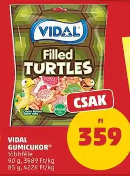 PENNY Vidal gumicukor ajánlat