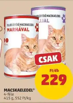 PENNY Macskaeledel ajánlat
