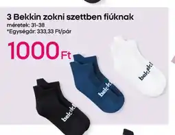 Pepco 3 Bekkin zokni szettben fiúknak ajánlat