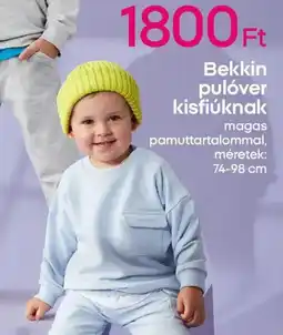 Pepco Bekkin pulóver kisfiúknak ajánlat