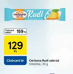 Tesco Cerbona Rudi zabrúd ajánlat