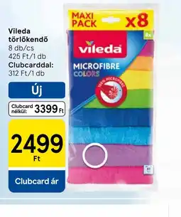 Tesco Vileda törlőkendő ajánlat