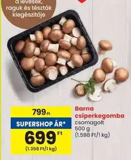 Spar Barna csiperkegomba ajánlat