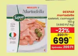 Spar DESPAR mortadella ajánlat