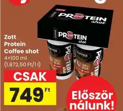 Spar Zott Protein Coffee shot ajánlat
