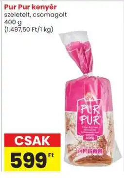 Spar Pur Pur kenyér ajánlat