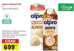 Spar Alpro növényi ital ajánlat