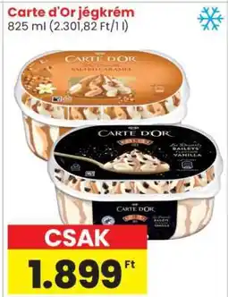 Spar CARTE D'OR Jégkrém ajánlat