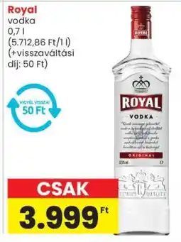Spar ROYAL Vodka ajánlat