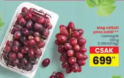 Spar Mag nélküli piros szőlő ajánlat