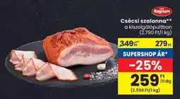 Spar Csécsi szalonna ajánlat
