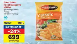 Spar Farm Frites hasábburgonya sütőbe ajánlat