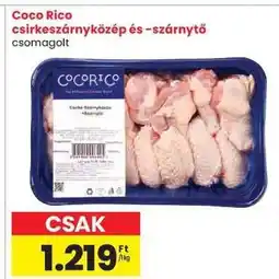 Spar Coco Rico csirkeszárnyközép és -szárnytő ajánlat