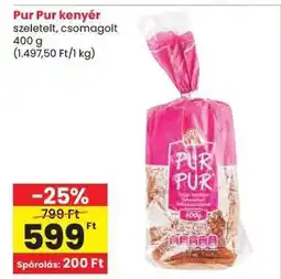 Spar Pur Pur kenyér ajánlat