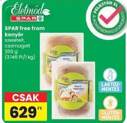 Spar SPAR free from kenyér ajánlat