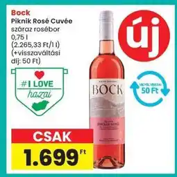 Spar BOCK PIKNIK ROSÉ CUVÉE ajánlat