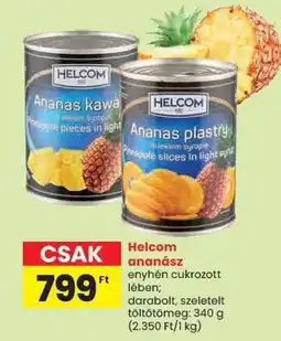 Spar Helcom ananász ajánlat