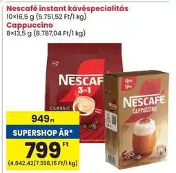 Spar Nescafé instant kávéspecialitás ajánlat