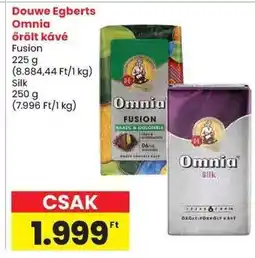Spar Douwe Egberts Omnia Őrölt Kávé ajánlat