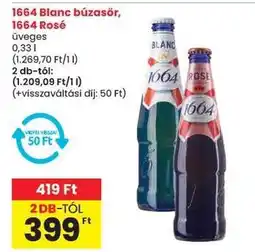 Spar 1664 Blanc búzasör, 1664 Rosé ajánlat