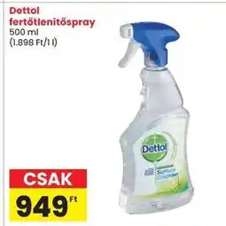 Spar Dettol fertőtlenítőspray ajánlat
