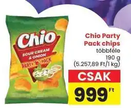 Spar Chio Party Pack chips ajánlat
