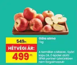 Spar Gála alma ajánlat