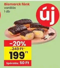 Spar Bismarck fánk vaníliás ajánlat