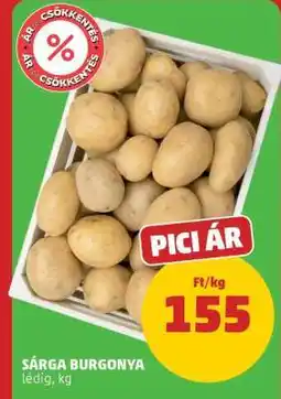 PENNY Sárga Burgonya ajánlat