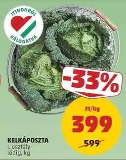 PENNY Kelkáposzta ajánlat