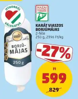 PENNY KARÁT Viaszos Borjúmájas ajánlat