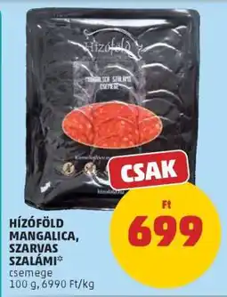 PENNY Hízóföld Mangalica, Szarvas Szalámi ajánlat