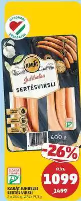 PENNY KARÁT Juhbeles Sertésvirsli ajánlat