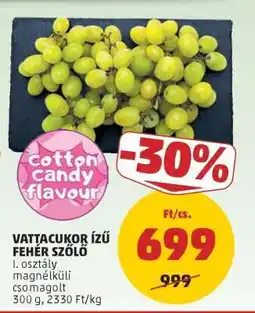 PENNY Vattacukor ízű fehér szőlő ajánlat