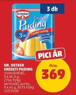 PENNY Dr. Oetker Eredeti Puding ajánlat