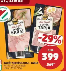 PENNY KARÁT Sertéskaraj, -tarja ajánlat