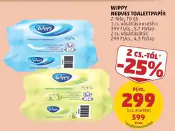 PENNY Wippy Nedves Toalettpapír ajánlat